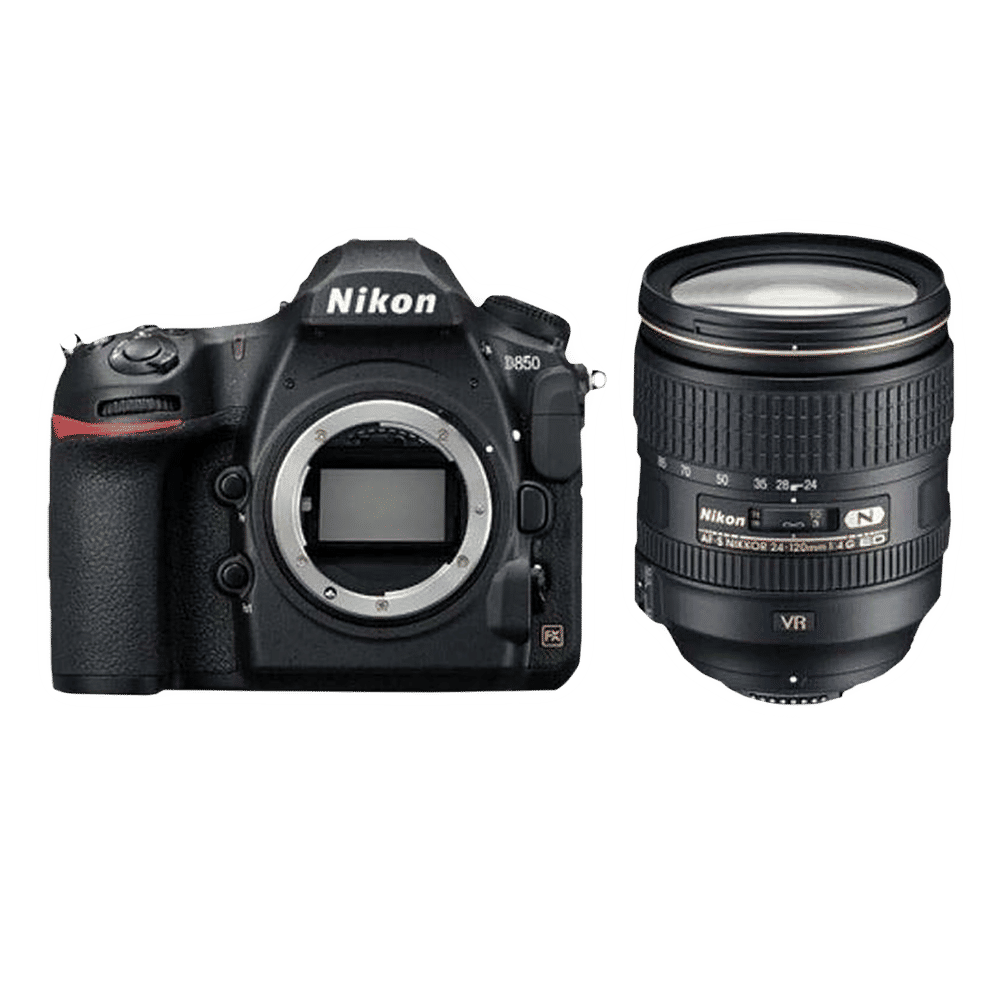 Buy Nikon D850 45.7MP DSLR Camera (24120 mm Lens, 35.9 x 23.9 mm Sensor, 153 Point AF System
